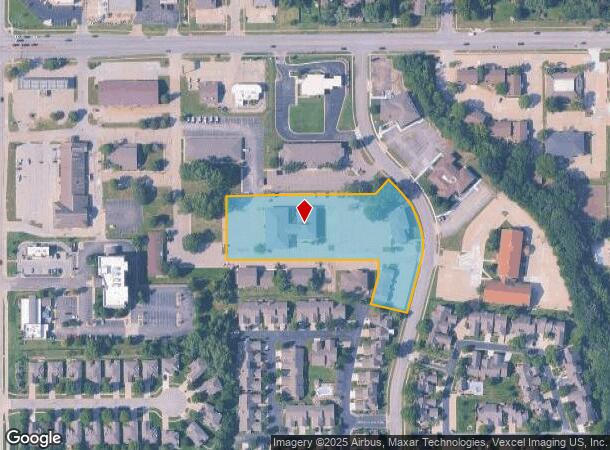 2951 Sw Wanamaker Dr, Topeka, KS Parcel Map