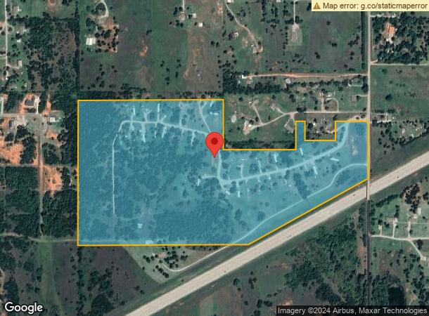  2495 County Road 1223, Blanchard, OK Parcel Map