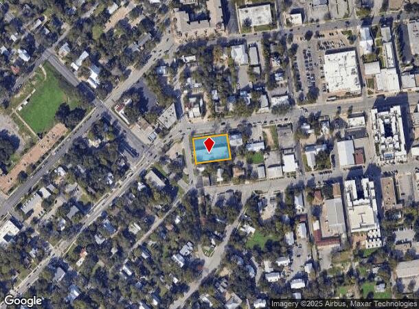  331 W Hopkins St, San Marcos, TX Parcel Map