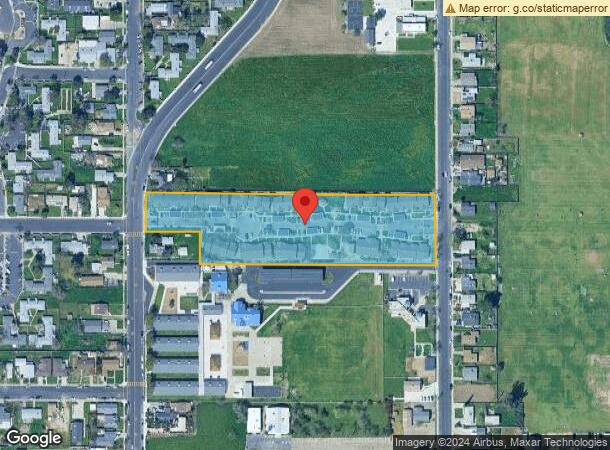  802 S Harris St, Hanford, CA Parcel Map