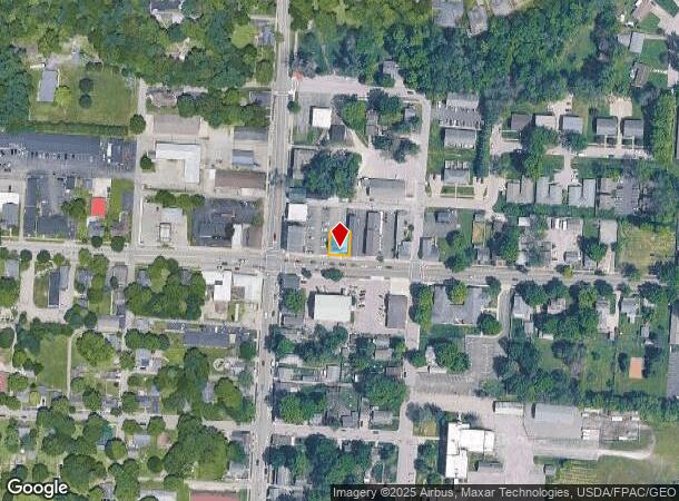 18 E Franklin St, Bellbrook, OH Parcel Map