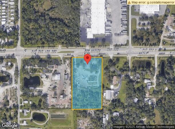  7840 Fruitville Rd, Sarasota, FL Parcel Map