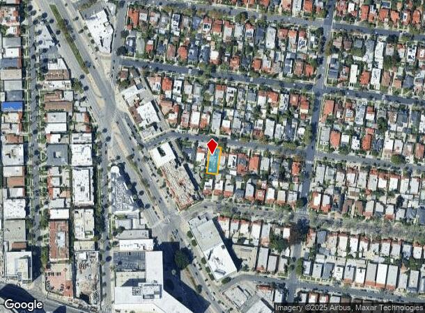  6638 Lindenhurst Ave, Los Angeles, CA Parcel Map