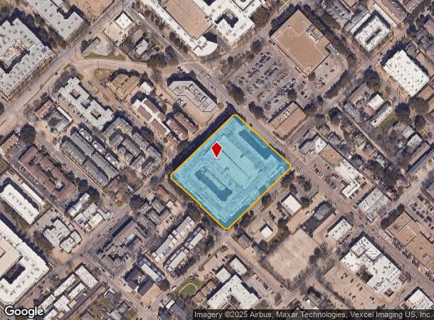  4123 Cedar Springs Rd, Dallas, TX Parcel Map