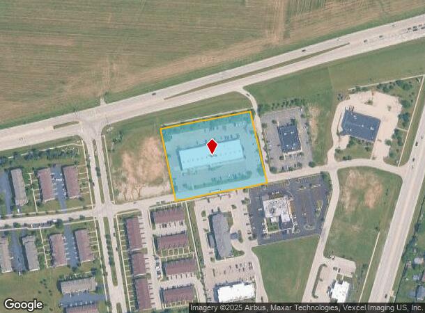 1037-1061 W Orchard Rd, North Aurora, IL Parcel Map