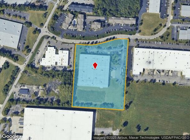 790 Cross Pointe Rd, Columbus, OH Parcel Map