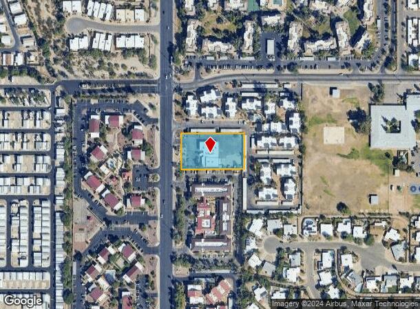  450 N Pantano Rd, Tucson, AZ Parcel Map