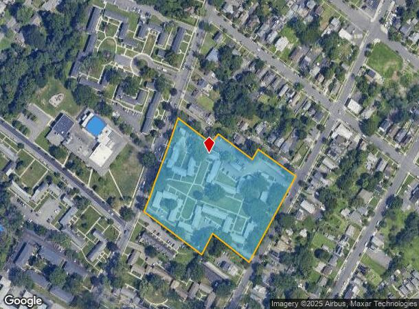  802 E Front St, Plainfield, NJ Parcel Map