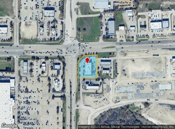  8995 W University Dr, Mckinney, TX Parcel Map