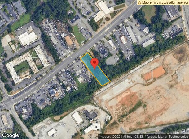  4000 N Tryon St, Charlotte, NC Parcel Map