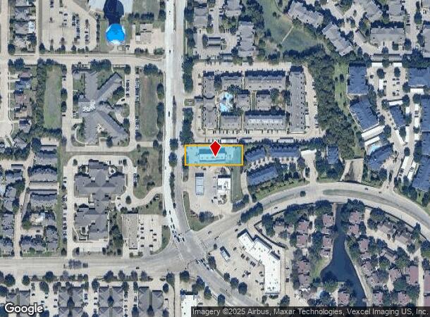  2240 Marsh Ln, Carrollton, TX Parcel Map