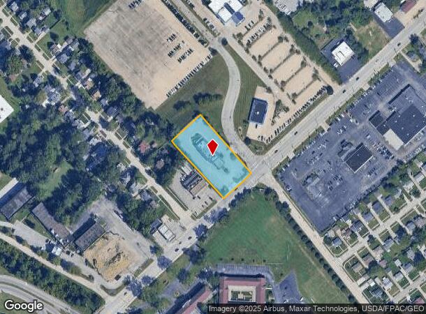  28711 Euclid Ave, Wickliffe, OH Parcel Map