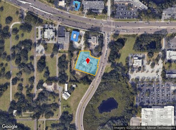 134 S Gornto Lake Rd, Brandon, FL Parcel Map