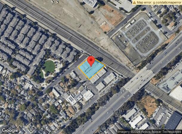  890 Newhall St, San Jose, CA Parcel Map