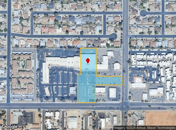  5130 W Peoria Ave, Glendale, AZ Parcel Map