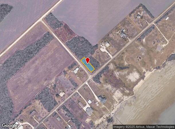  2101 1St St, Bayside, TX Parcel Map