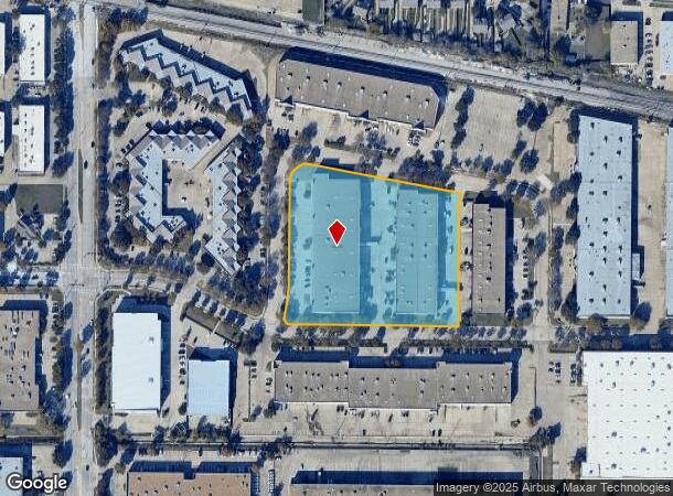  2603 Technology Dr, Plano, TX Parcel Map