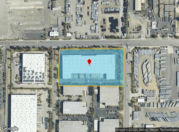  10509 Business Dr, Fontana, CA Parcel Map