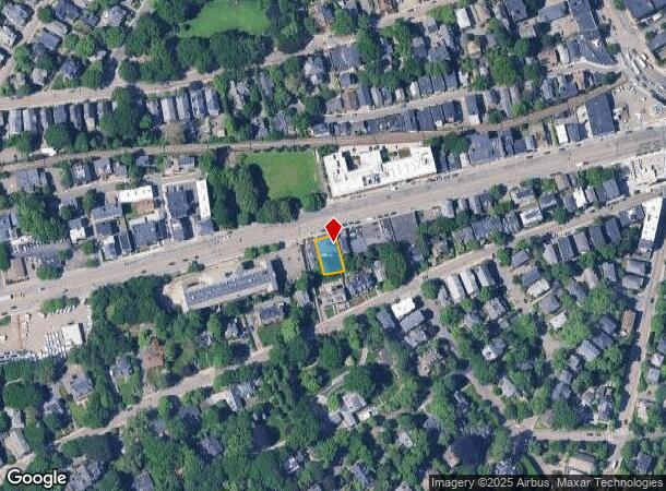  154 Boylston St, Brookline, MA Parcel Map