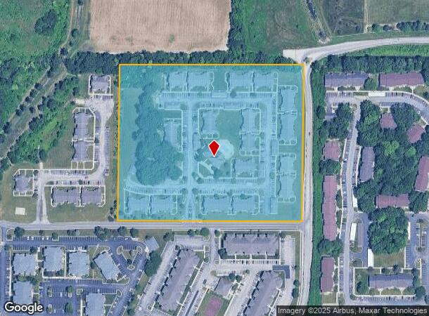 4100 W Woods Edge Ln, Muncie, IN Parcel Map