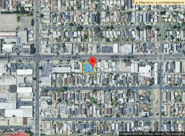  644 E Manchester Ave, Los Angeles, CA Parcel Map