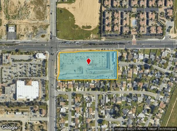 12915 Foothill Blvd, Rancho Cucamonga, CA Parcel Map