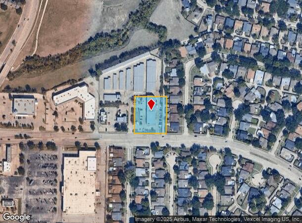  1961 E Frankford Rd, Carrollton, TX Parcel Map