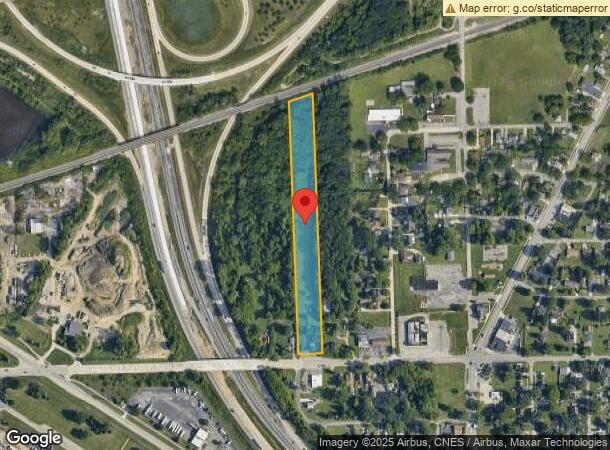  37590 W Huron River Dr, Romulus, MI Parcel Map