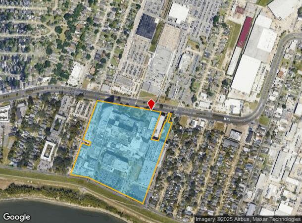  1514 Jefferson Hwy, New Orleans, LA Parcel Map