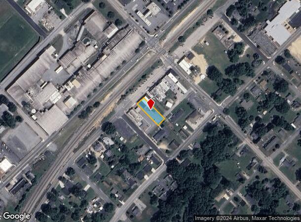  131 S Central Ave, Landis, NC Parcel Map