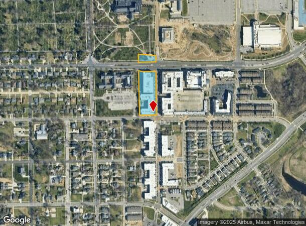  1233 N Eddy St, South Bend, IN Parcel Map