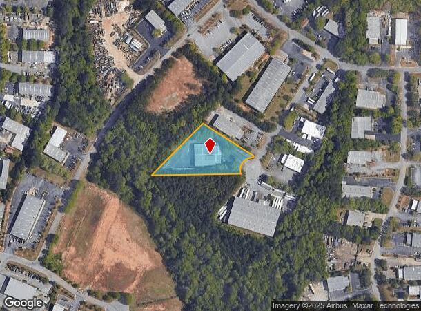  135 Cecil Ct, Fayetteville, GA Parcel Map