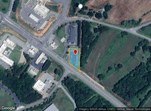  2205 Barnes St, Reidsville, NC Parcel Map