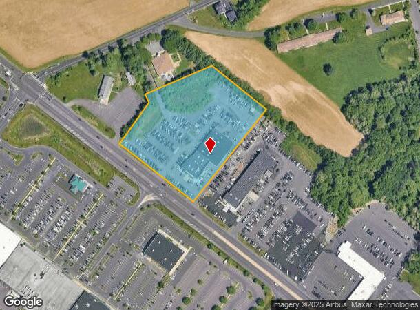 869 W Street Rd, Warminster, PA Parcel Map