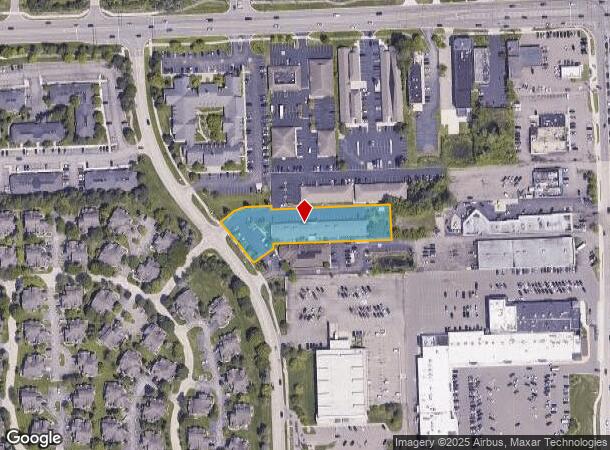 6625 Daly Rd, West Bloomfield, MI Parcel Map