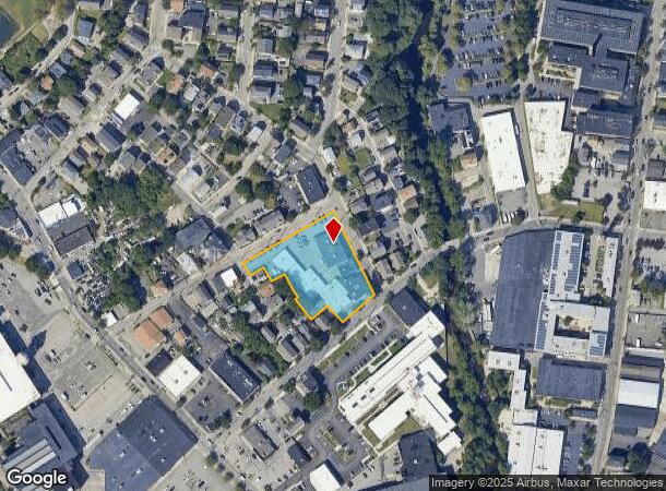  121 Delaine St, Providence, RI Parcel Map