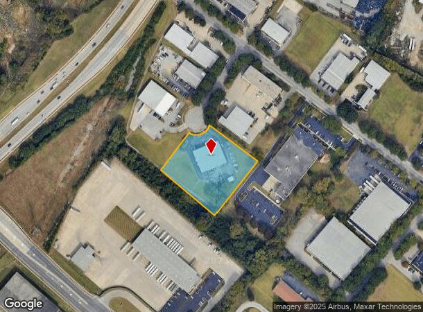  100 Mercer Ct, Lexington, KY Parcel Map