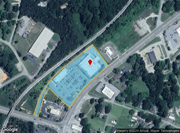  898 N Main St, Woodruff, SC Parcel Map