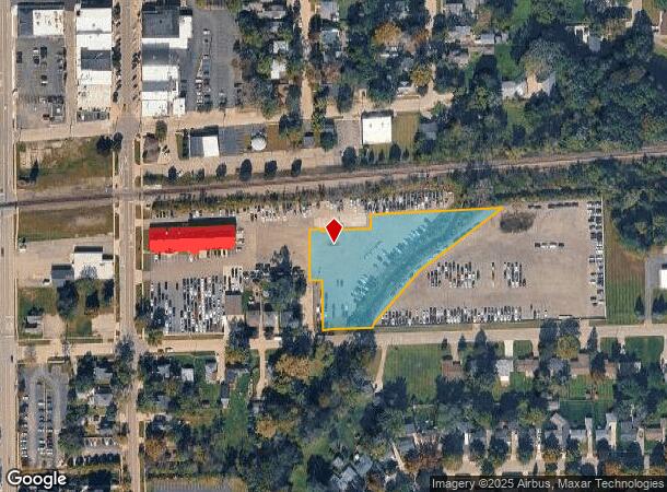 105 S Davison St, Davison, MI Parcel Map