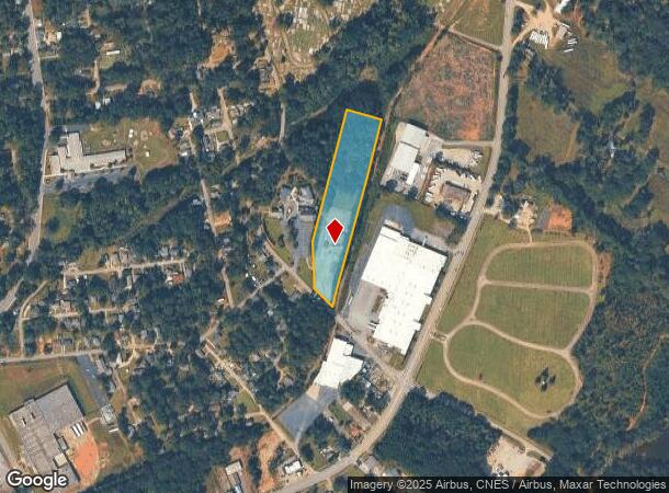  1825 White St, Anderson, SC Parcel Map