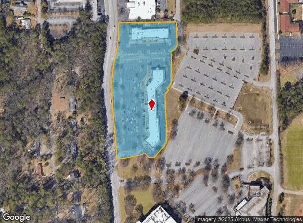 1410 Colonial Life Blvd W, Columbia, SC Parcel Map