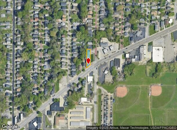  449 E Cuyahoga Falls Ave, Akron, OH Parcel Map