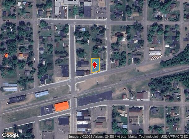 122 E Railroad Ave, Bruce, WI Parcel Map