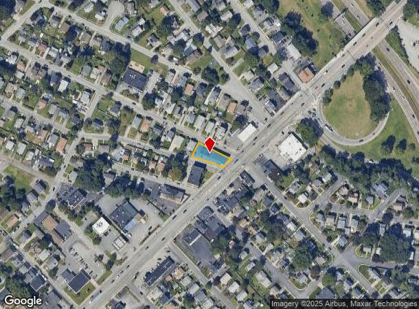 489 Reservoir Ave, Cranston, RI Parcel Map