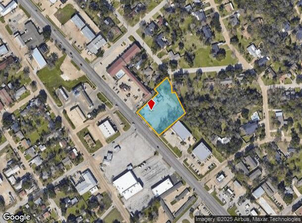 1701 S Texas Ave, Bryan, TX Parcel Map