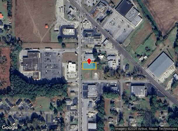  810 N Brown St, Chadbourn, NC Parcel Map