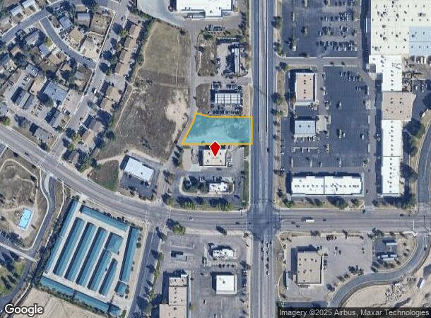  1826 S Academy Blvd, Colorado Springs, CO Parcel Map