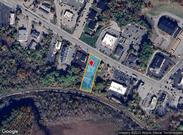 480 W Central St, Franklin, MA Parcel Map