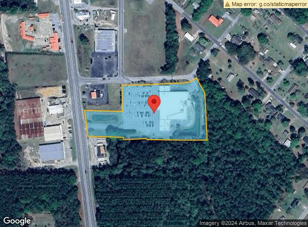  1108 S Pierce St, Alma, GA Parcel Map