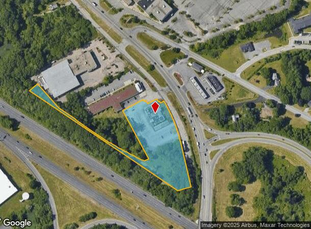  821 Fall River Ave, Seekonk, MA Parcel Map